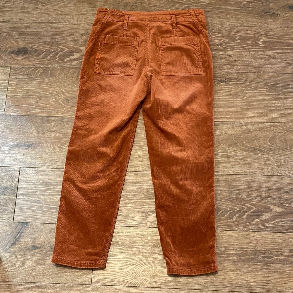 PILCRO Corduroy Straight Leg Ankle Pants 28 - Picture 3 of 15